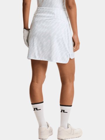 J.Lindeberg AMY PRINT SKIRT kurz Skort hellblau