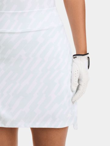 J.Lindeberg AMY PRINT SKIRT kurz Skort hellblau