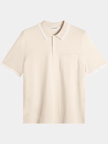 J.Lindeberg Ramon Knit Strick Polo sand