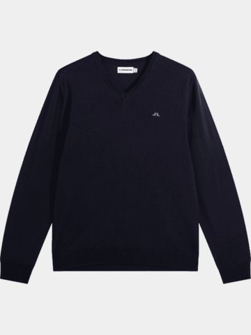 J.Lindeberg Lymann Knitted Sweater Pullover Strick navy