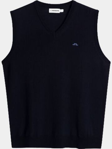 J.Lindeberg Liam Knitted Vest Pullunder Strick navy