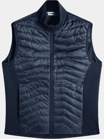 J.Lindeberg Heyden Quilt Hybrid Vest Stretch Weste navy