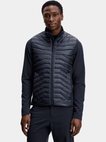 J.Lindeberg Heyden Quilt Hybrid Vest Stretch Weste navy