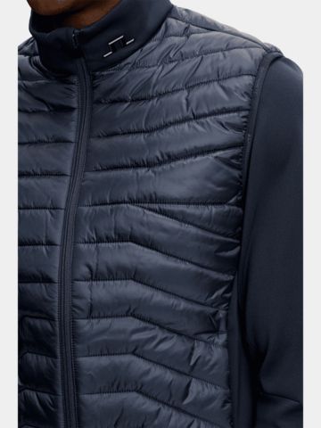 J.Lindeberg Heyden Quilt Hybrid Vest Stretch Weste navy