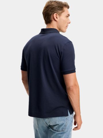 J.Lindeberg Verse Halbarm Polo navy
