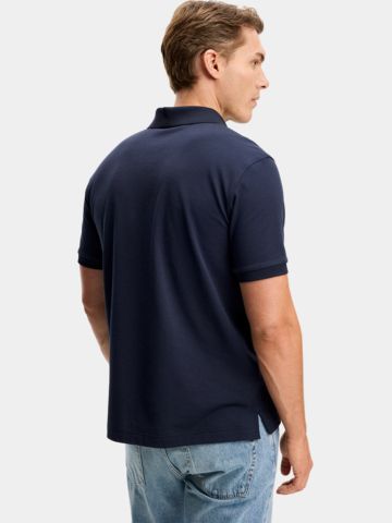 J.Lindeberg Verse Halbarm Polo navy