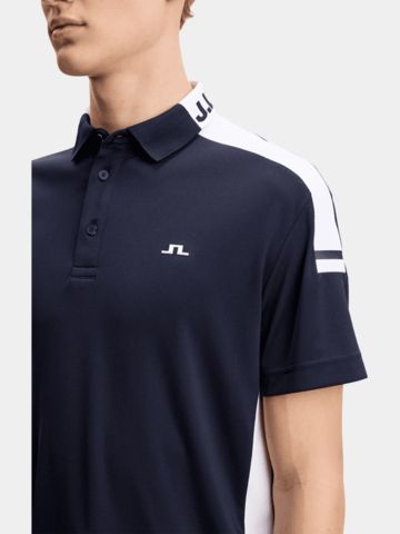 J.Lindeberg Bo Halbarm Polo navy