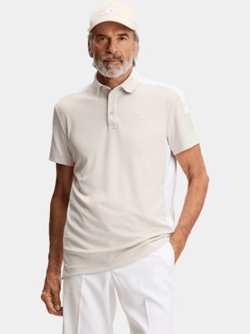 J.Lindeberg Bo Halbarm Polo sand