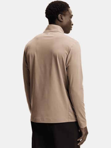 J.Lindeberg Tour Tech Stretch Midlayer camel