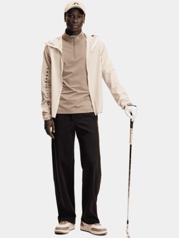 J.Lindeberg Tour Tech Stretch Midlayer camel