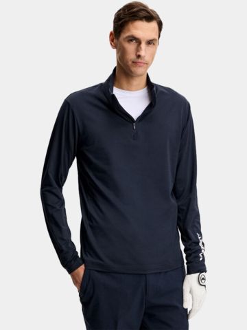J.Lindeberg Tour Tech Stretch Midlayer navy