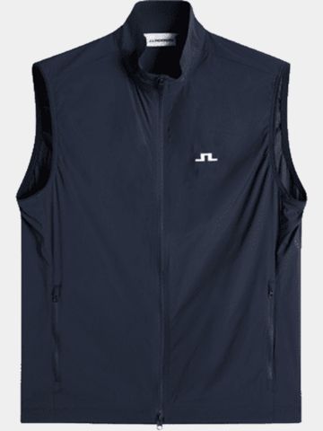 J.Lindeberg Ash Light Packable Vest Windstopp Weste navy