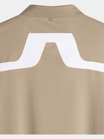 J.Lindeberg KV Halbarm Polo camel