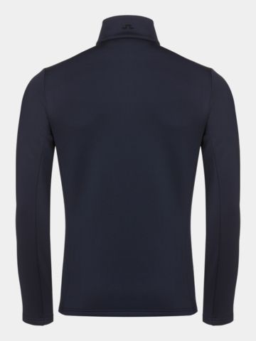 J.Lindeberg Aerial Quarter Zip GH Stretch Midlayer navy