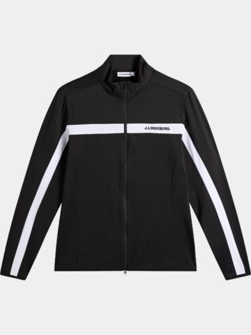 J.Lindeberg Jarvis Mid Layer Stretch Jacke schwarz