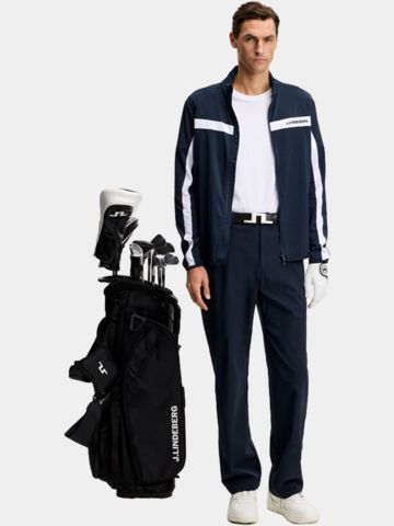 J.Lindeberg Jarvis Mid Layer Stretch Jacke navy