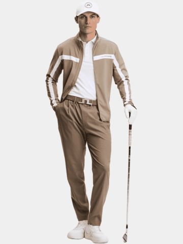 J.Lindeberg Jarvis Mid Layer Stretch Jacket camel