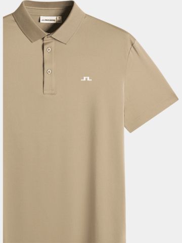 J.Lindeberg Bridge Halbarm Polo camel