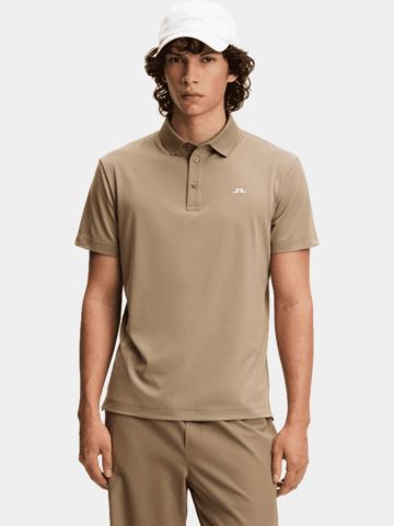 Polokošile s polovičním rukávem J.Lindeberg Bridge camel