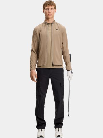J.Lindeberg Bridge Halbarm Polo camel