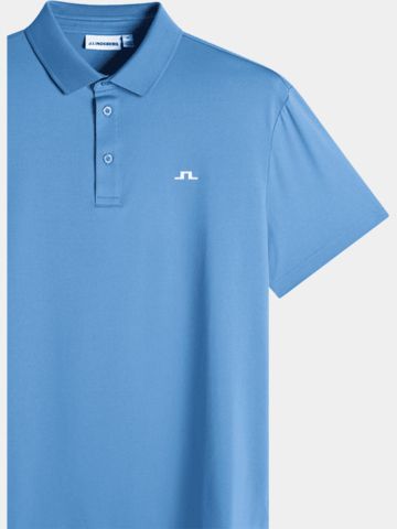 J.Lindeberg Bridge Halbarm Polo blau