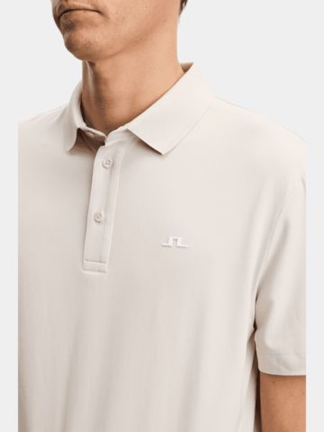 J.Lindeberg Bridge Halbarm Polo sand