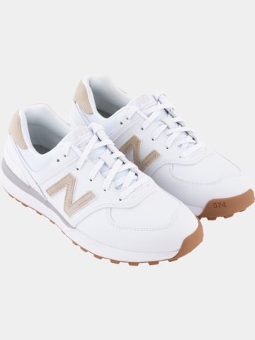 New Balance 574 Greens Golfschuhe weiß