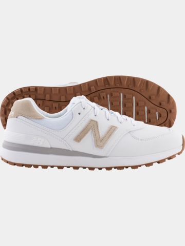 New Balance 574 Greens Golfschuhe weiß