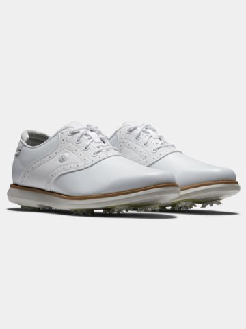 FootJoy Traditions Wide Golfschuhe weiß