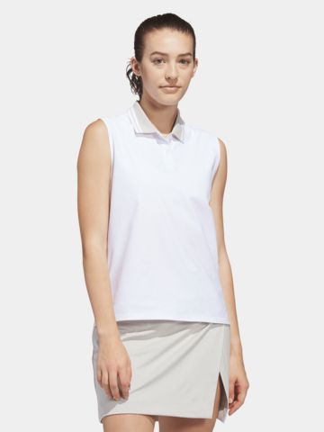 adidas BTC TWST SL ohne Arm Polo weiß