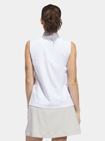 adidas BTC TWST SL ohne Arm Polo weiß