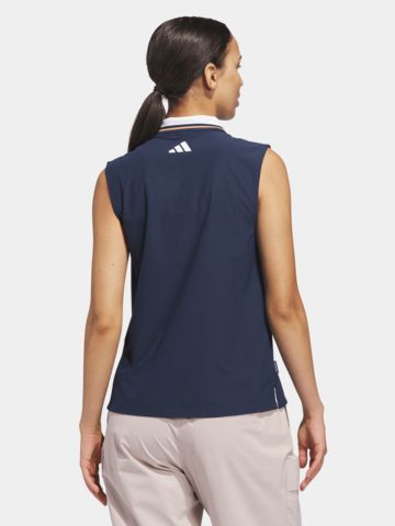 adidas BTC TWST SL ohne Arm Polo navy