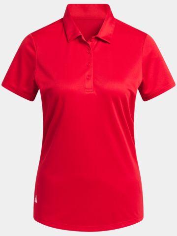 adidas PERFORMANCE SHORT SLEEVE Halbarm Polo rot