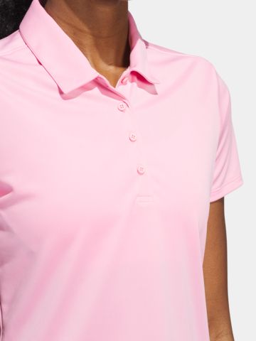 adidas PERFORMANCE SHORT SLEEVE Halbarm Polo rosa