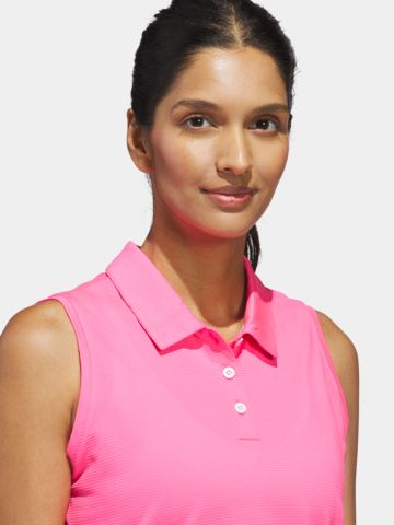 adidas Solid Ottoman SL ohne Arm Polo pink