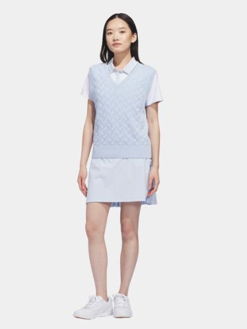 adidas ULTT PLT SKT kurz Skort hellblau