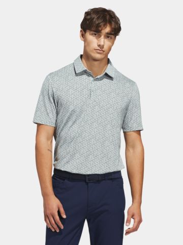 adidas ULT MSH CL PRT2 polokošile s polovičním rukávem světle zelená