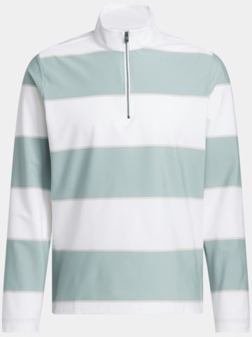 adidas ULT RUGBY QZ Stretch Midlayer světle zelená