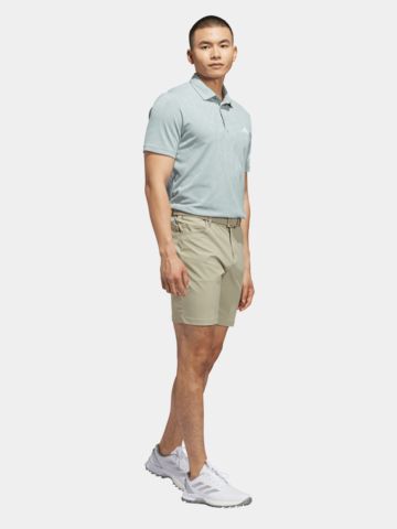 adidas ULT CLIMA JACQ Halbarm Polo hellgrün