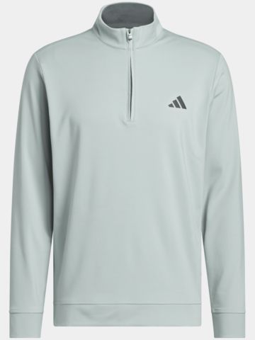 adidas ULT CLS QZ LC Stretch Midlayer světle zelená