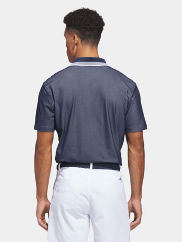 adidas TOUR TWSTKNT PQ Halbarm Polo navy