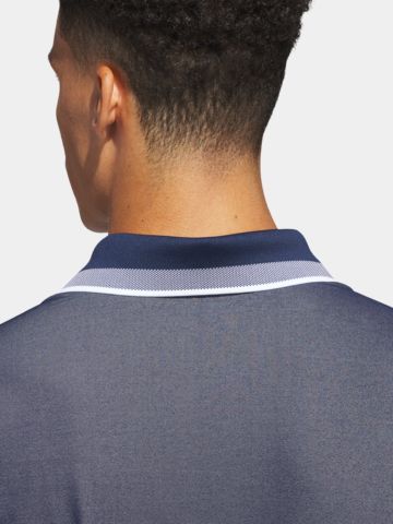 adidas TOUR TWSTKNT PQ Halbarm Polo navy