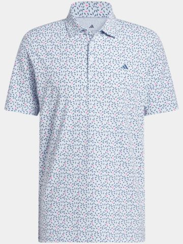 adidas Polokošile ULT+ SFT PRT LC s polovičním rukávem světle modrá