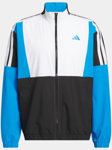 adidas BEYOND TWISTWEAVE FULL-ZIP Windstopp Jacke schwarz