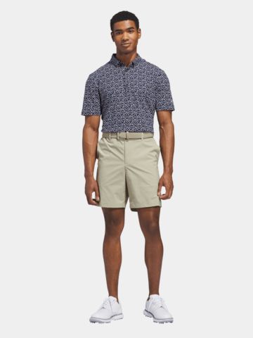 adidas  ULTIMATE365+ SOFT PRINT SHIRT polokošile s polovičním rukávem námořnická modrá