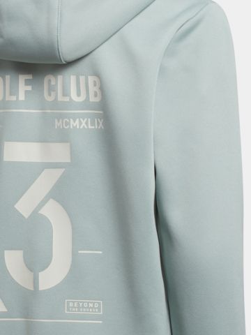 adidas  Unisex mikina s kapucí zelená