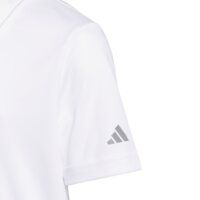 adidas  Chlapecká polokošile PERF s krátkým rukávem bílá