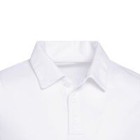 adidas  Chlapecká polokošile PERF s krátkým rukávem bílá