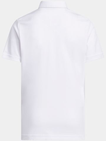 adidas Chlapecká polokošile PERF s polovičním rukávem bílá