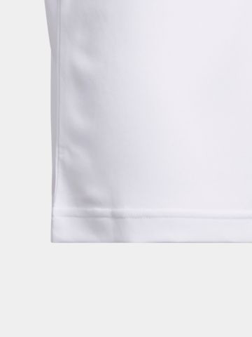 adidas  Chlapecká polokošile PERF s krátkým rukávem bílá